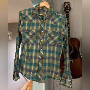 Salt Valley Western Button-Down Shirt
